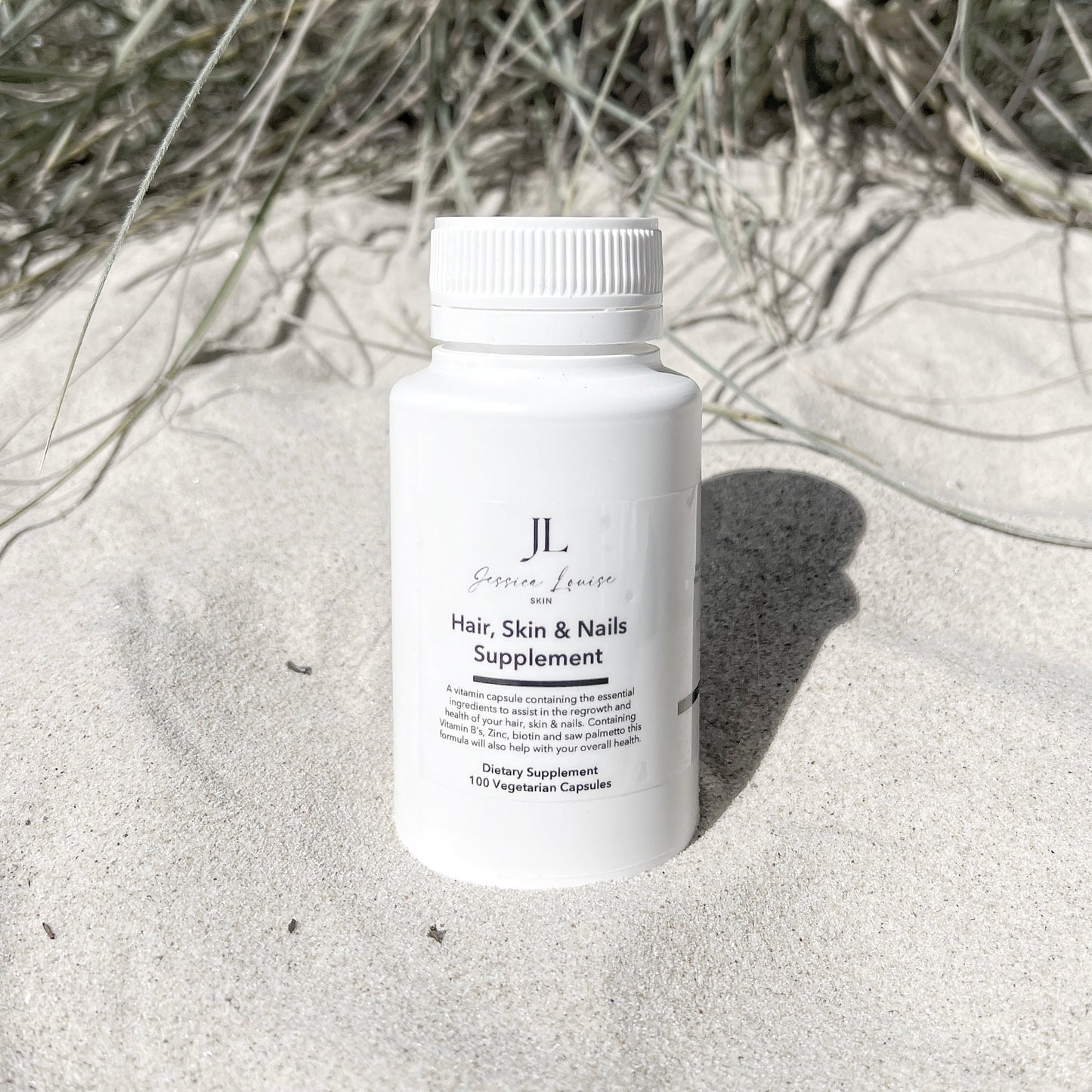 Hair, Skin & Nails Supplement Capsules (100 caps)