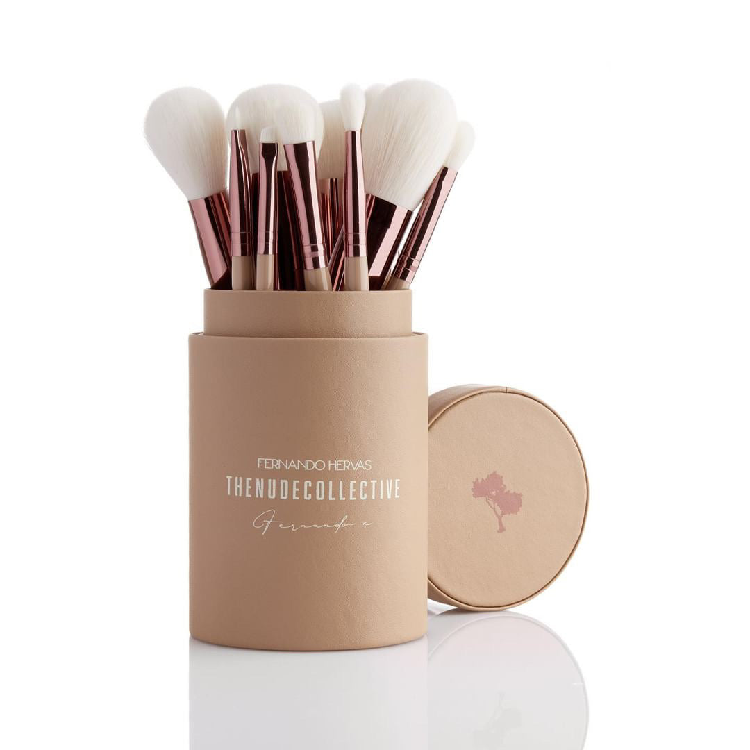 10 Piece Brush Set | FERNANDO X SILK OIL OF MOROCCO | $159